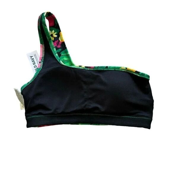 Old Navy Printed One-Shoulder  Bikini Swim Top  & Bottoms Set SZ XS #2102 - Picture 5 of 16